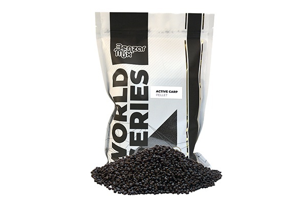 Pelete Benzar Mix World Series Pellet Mix, 800 g (Aroma: Red Carp)