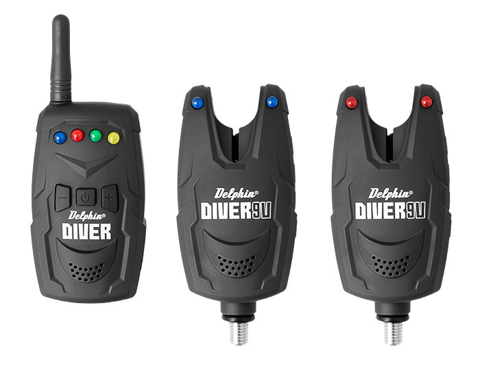 Set Avertizori + Statie Delphin Diver 9V, 2+1