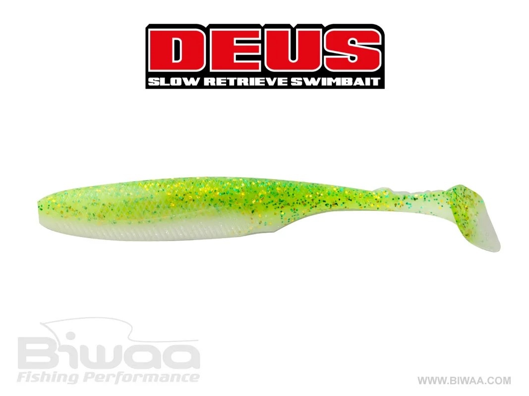 Shad Biwaa Deus Apple Mint, 7.5cm, 10buc/plic