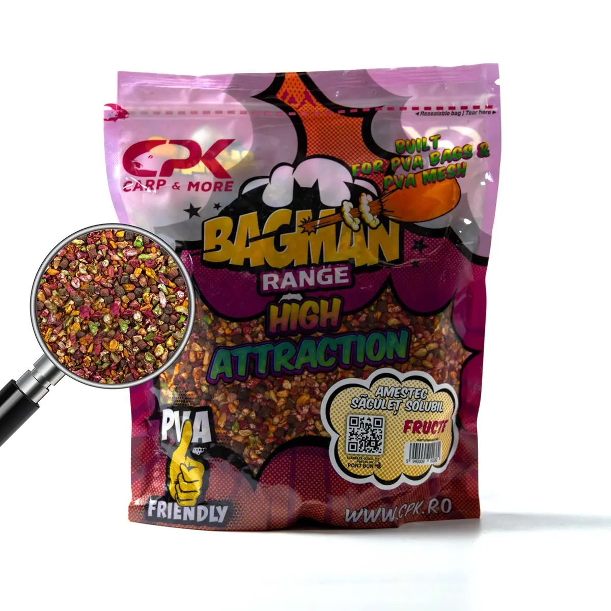 Amestec CPK Saculet Solubil, 800g (Aroma: Miere)