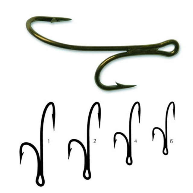 Ancora dubla salau (M.35890) Mustad (Marime Ancora: Nr. 1)