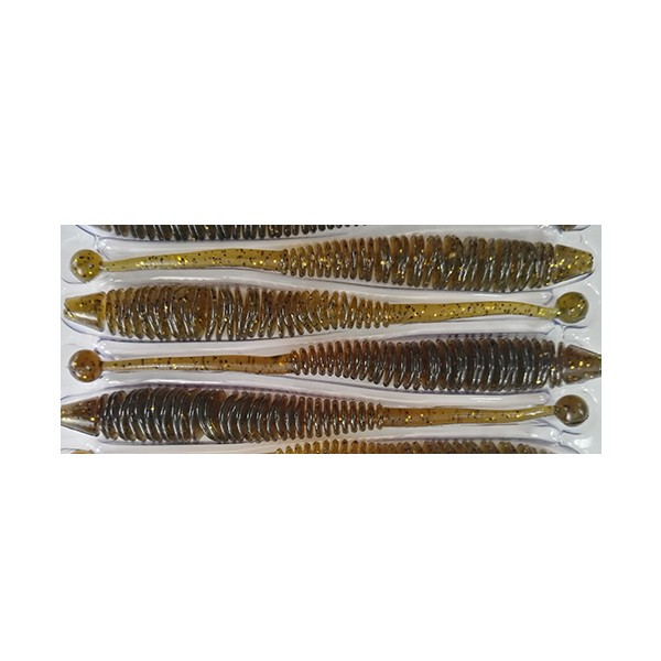 Naluca Evoke Worm Cola 6cm, 12buc/plic Rapture