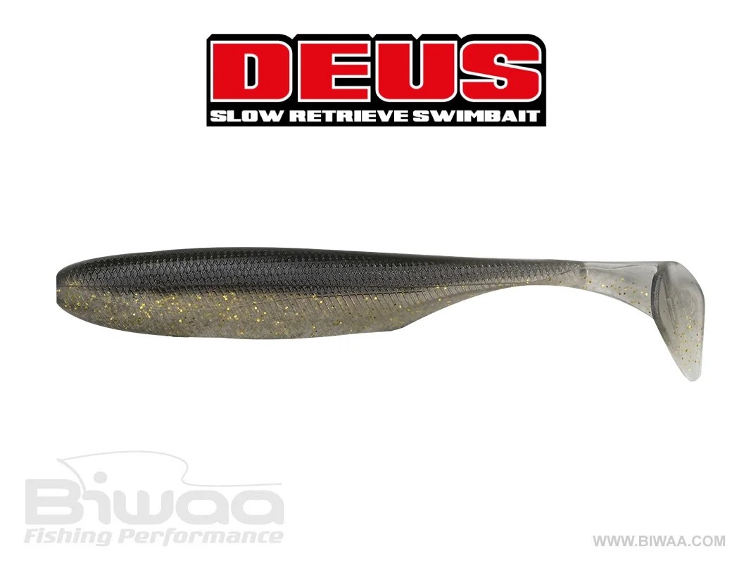 Shad Biwaa Deus, 206 Golden Shiner, 10cm, 7buc/plic