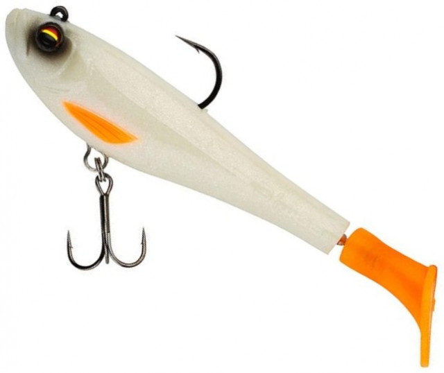Swimbait Biwaa Spinjet, Pearl White, 13cm, 30g