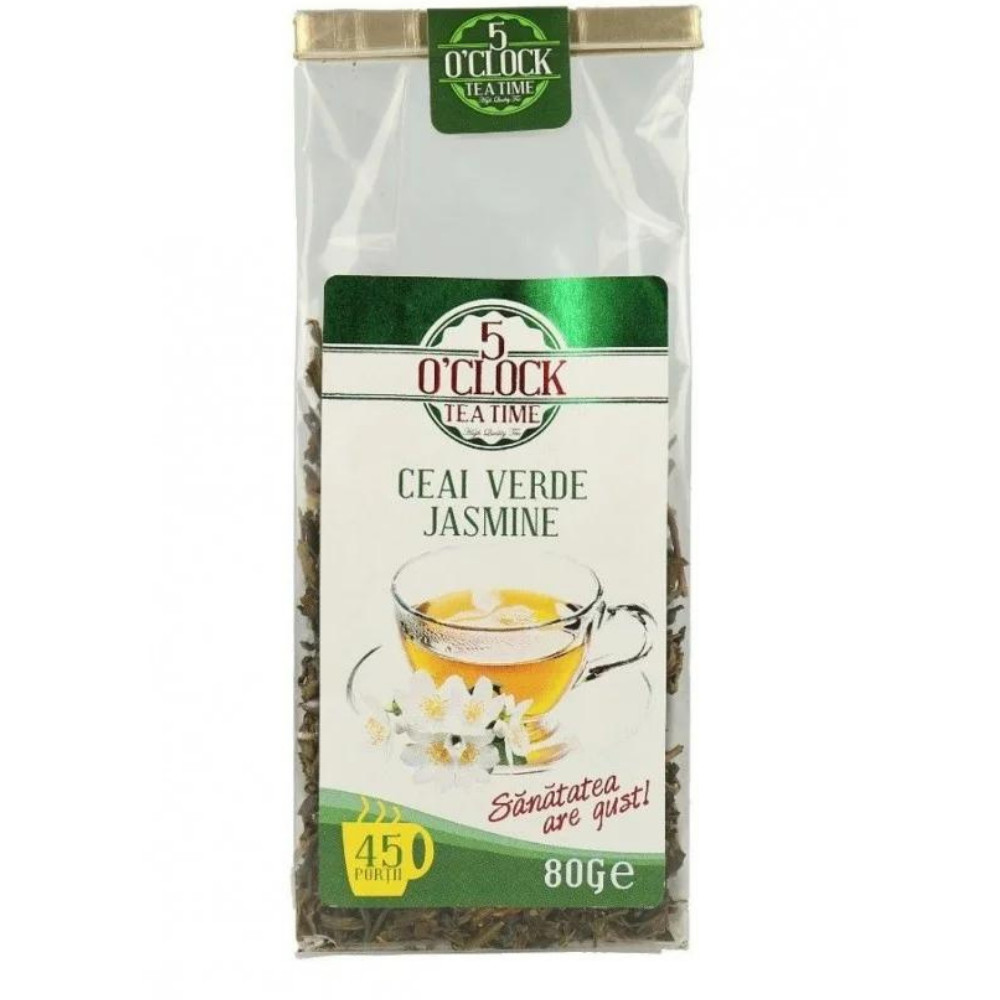 5 O'Clock Tea Ceai verde Jasmine 80g