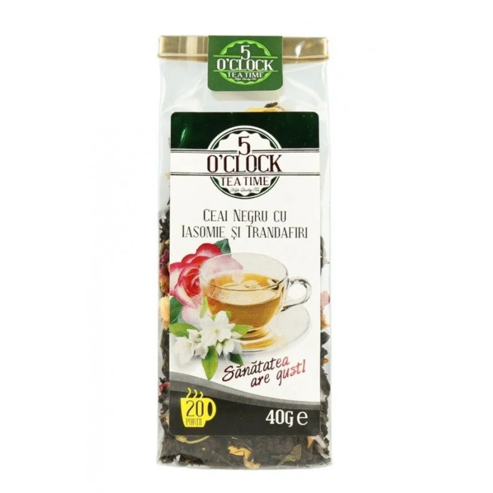 5 O'Clock Tea Iasomie si trandafiri 40g