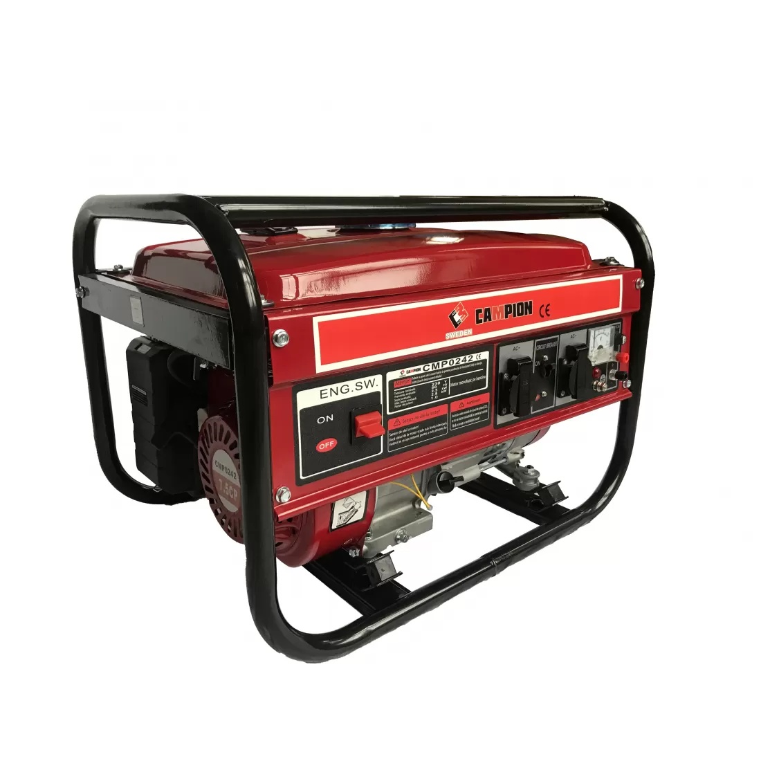 Generator curent electric 2800w, motor 4 timpi, 210cmc, 7.5cp, 32kg, Campion CMP0242