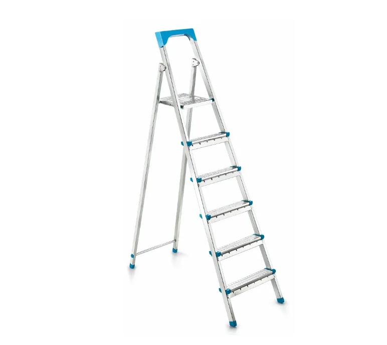 Scara otel 6 trepte, 5+1, 123cm, 120kg, 6,4kg, pliabila, M5.1S