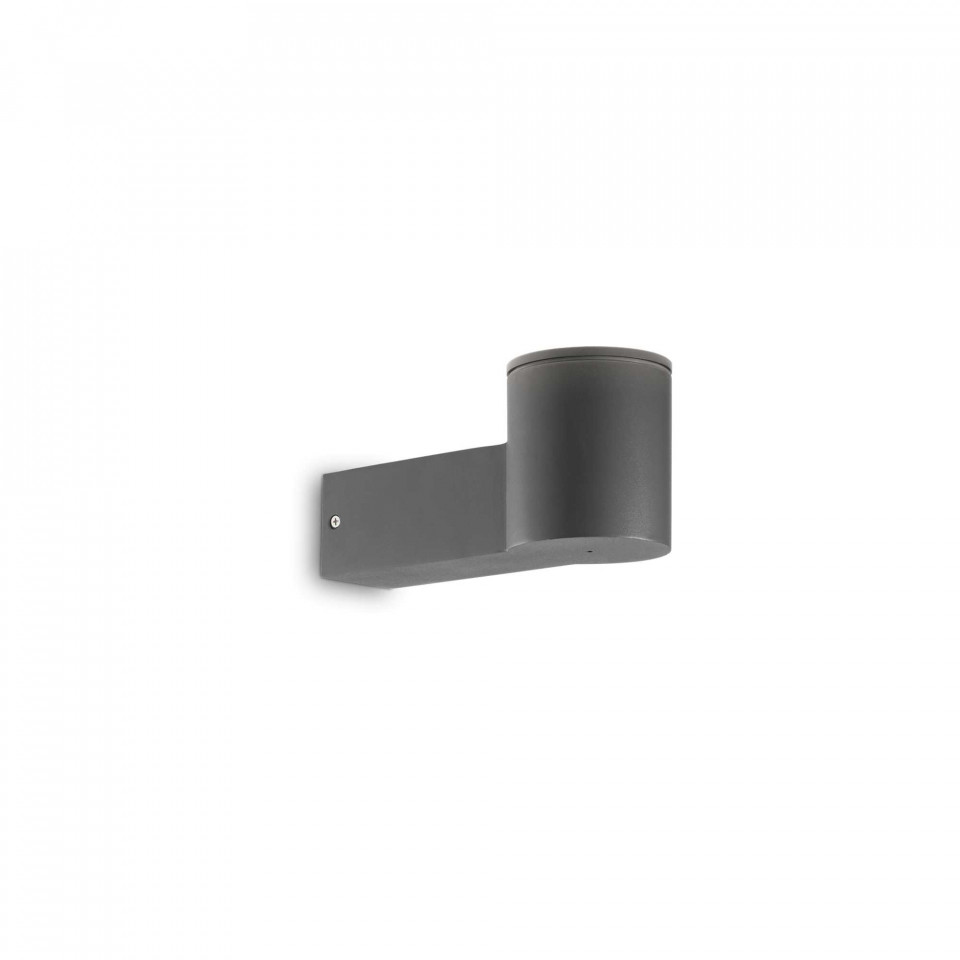 Aplica Clio 145228, 1xE27, antracit, IP44, Ideal Lux