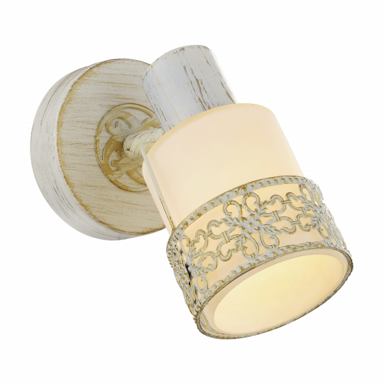 Aplica Romantik KL9138, 1xE14, alba, IP20, Klausen