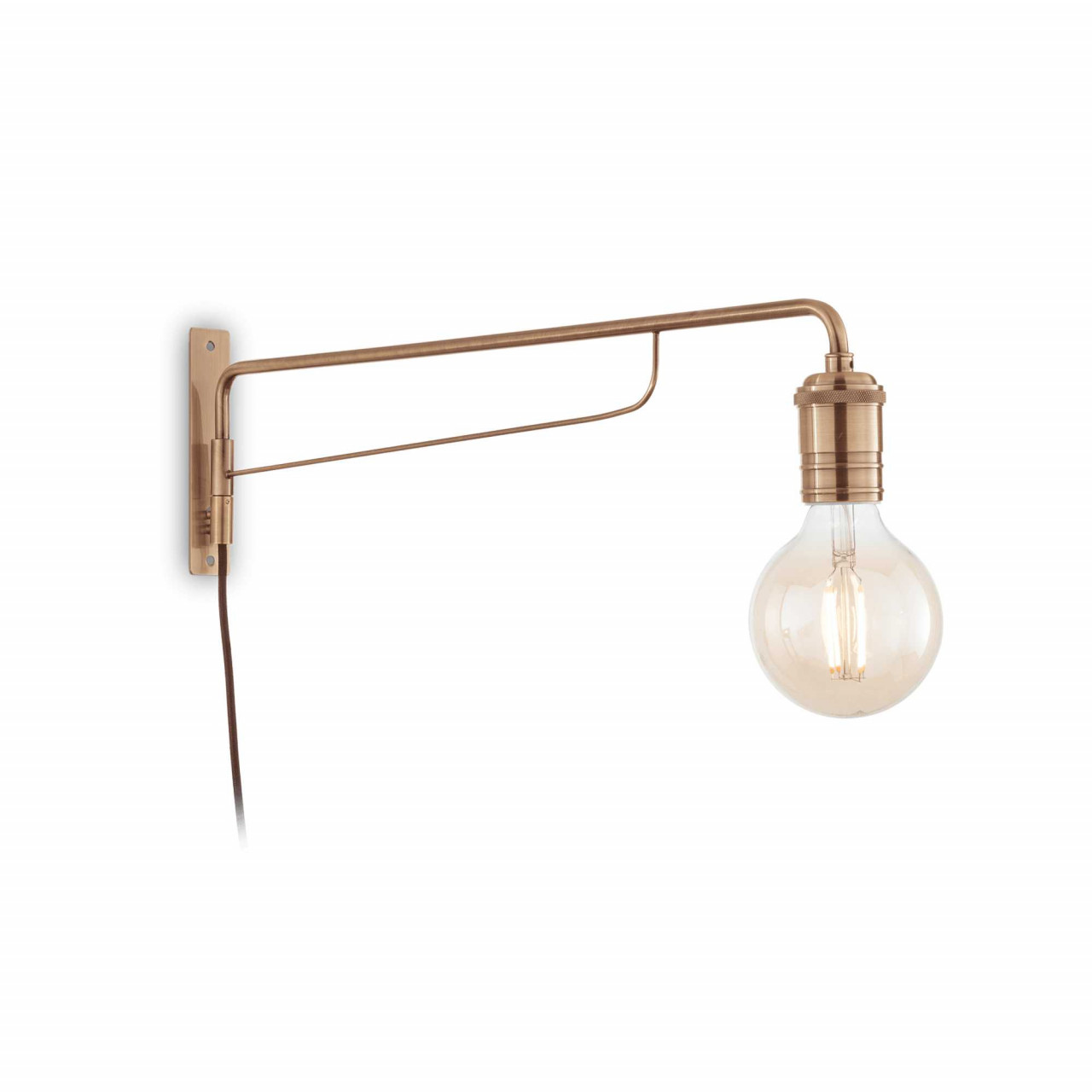 Aplica Triumph 160214, 1xE27, aurie, IP20, Ideal Lux
