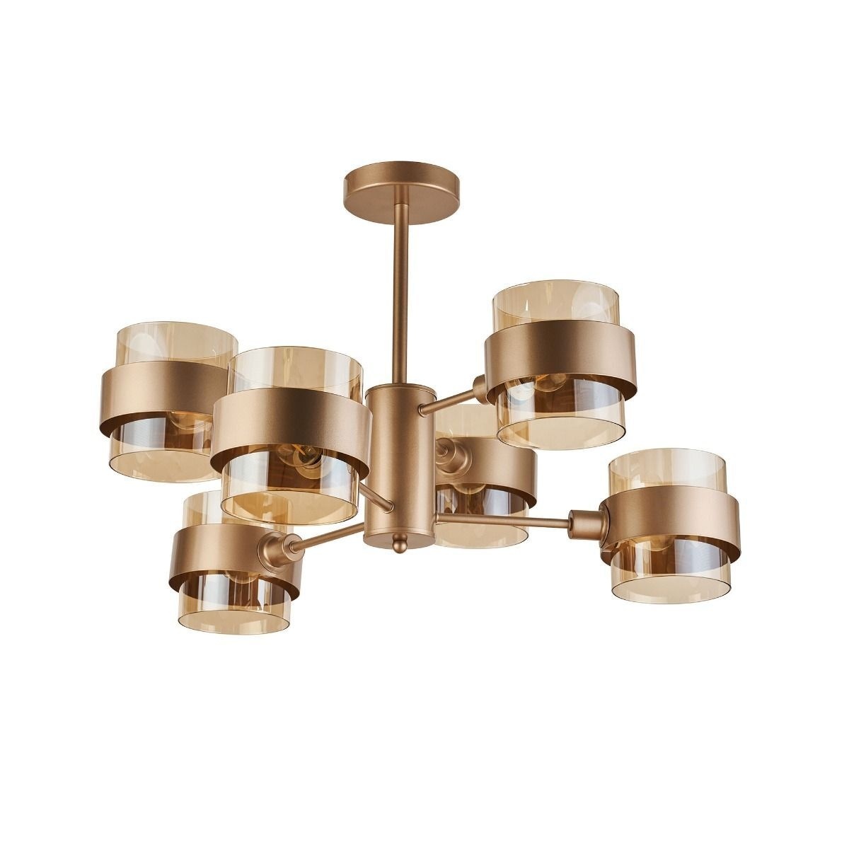 Lustra Glamy 6, 6xE14, aurie, Klausen