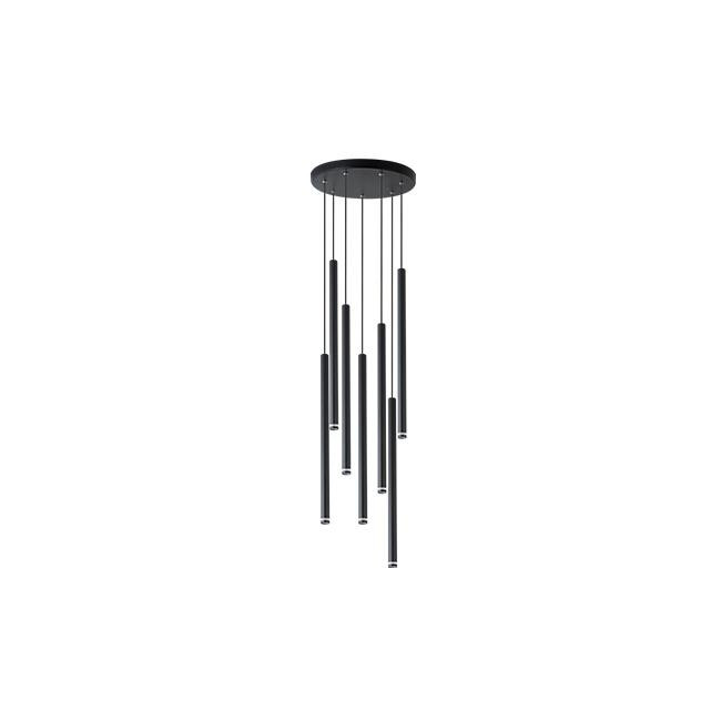 Lustra Piero, 7xG9, negru