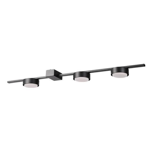 Plafoniera Zola, 3xGX53, negru