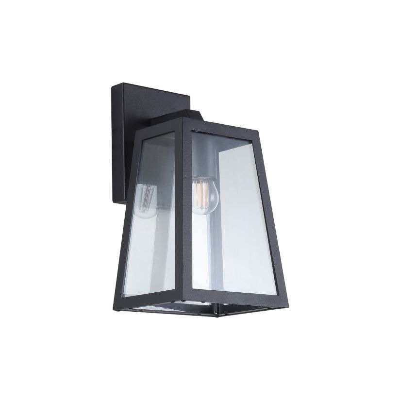 Aplica exterior Kenzie, 1xE27, neagra, Klausen