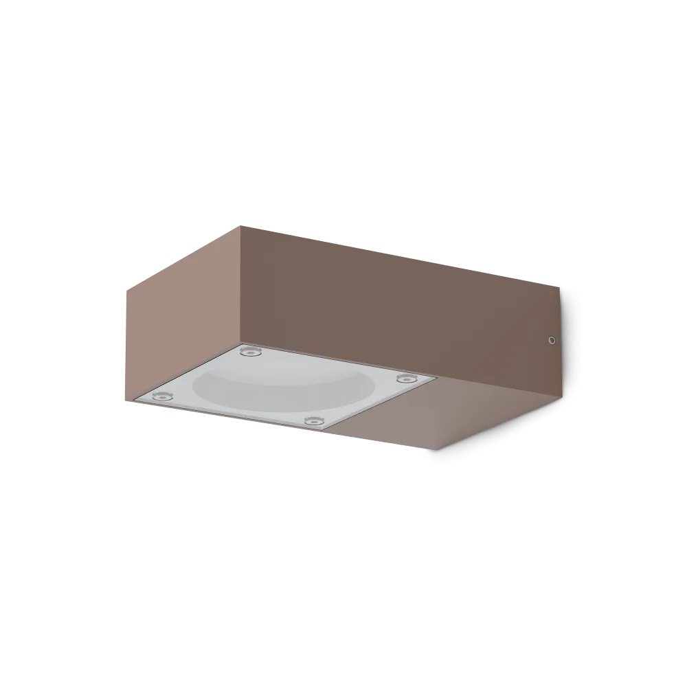 Aplica exterior Sirio, 1xGX53, IP65, cafenie, Ideal Lux