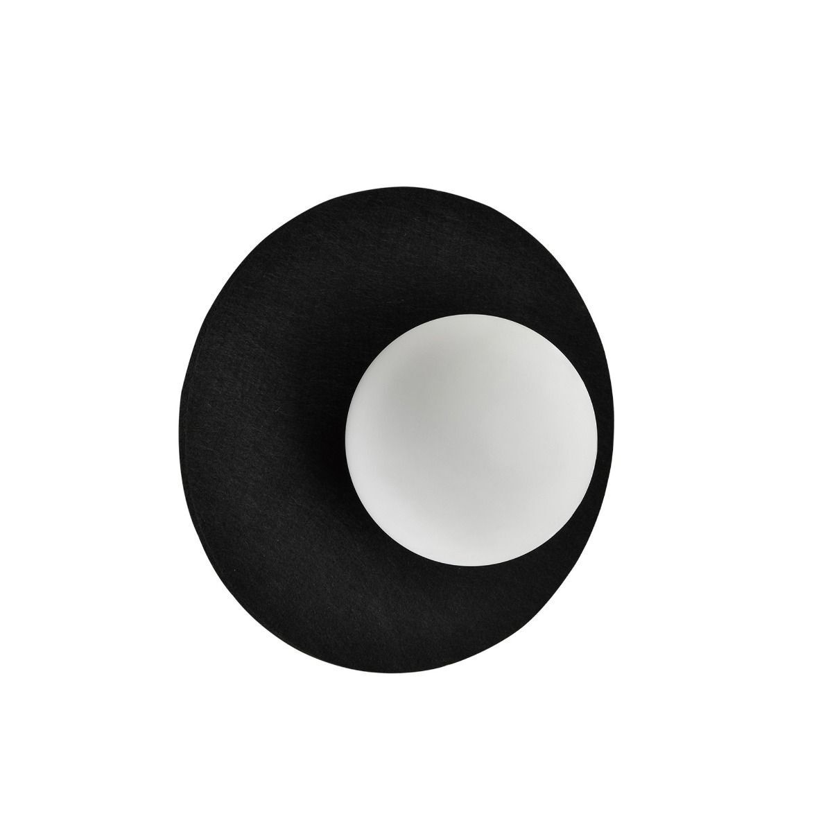 Aplica Felt AP1 B, E27, neagra, Klausen