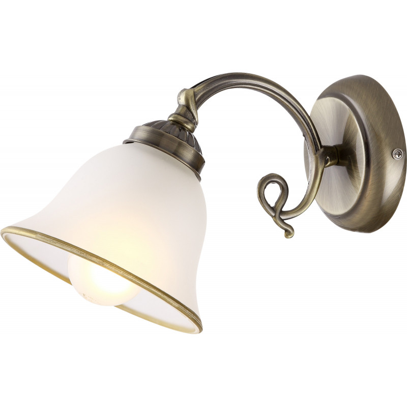 Aplica Odin 60208W, 1xE27, alama+alba IP20, Globo