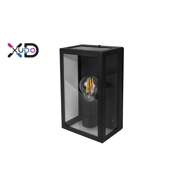 Aplica pentru exterior Xudo, 1xE27, negru