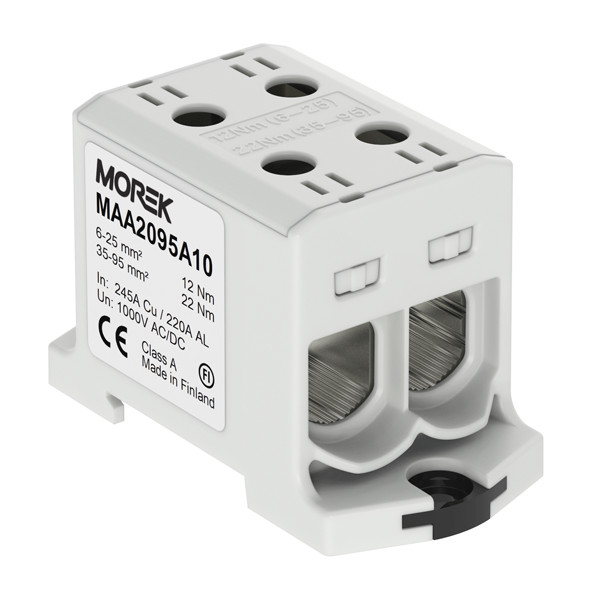 Distribuitor Cu-Al, 2P, 6-95mmp, Morek