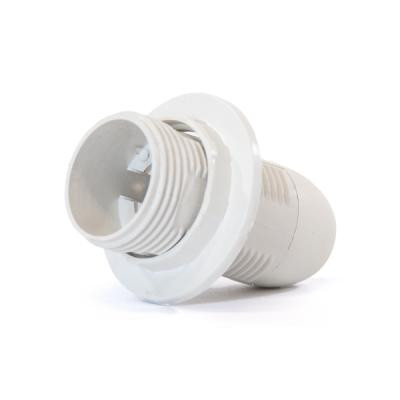 Dulie E14 plastic, cu inel, alba, Strohm