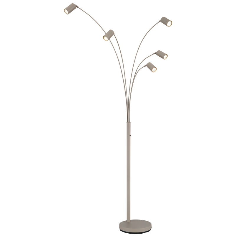 Lampadar Robby 5xGU10, IP20, nisipiu, Globo Lighting
