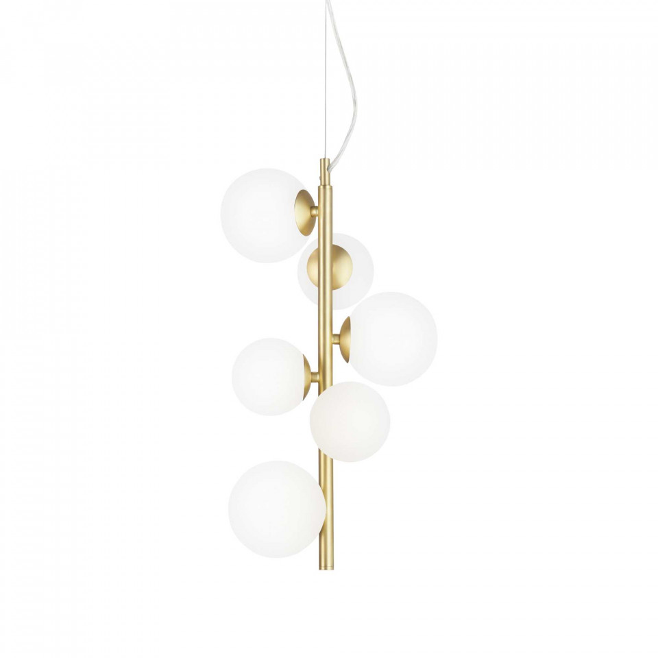 Lustra Perlage 283821, 6xG9, crom, IP20, Ideal Lux