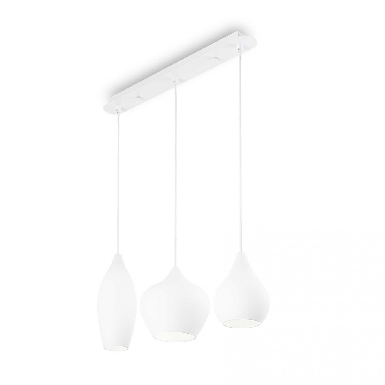 Lustra Soft 111858, 3xE14, alba, IP20, Ideal Lux