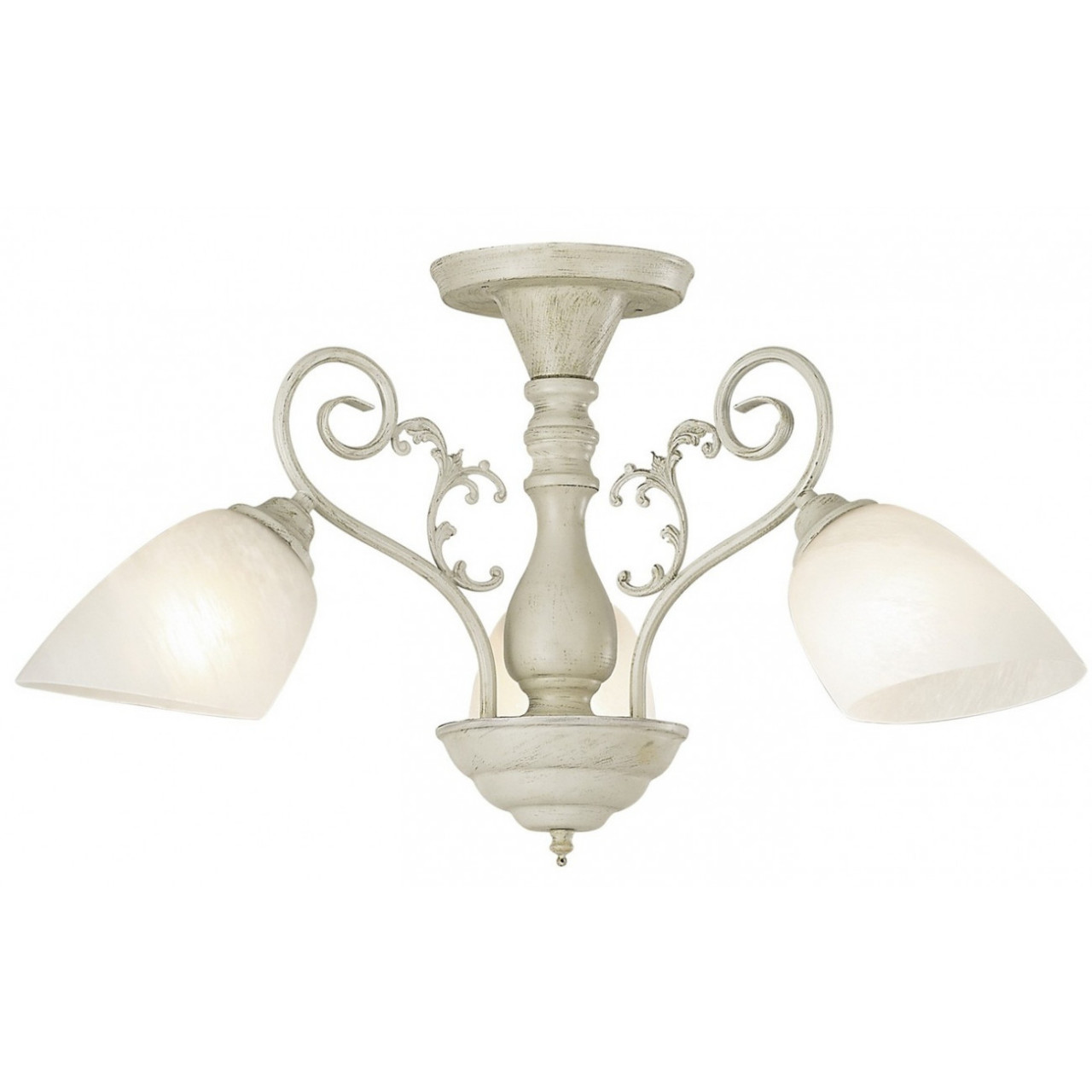 Lustra Trieste KL6184, 3xE27, alba, IP20, Klausen