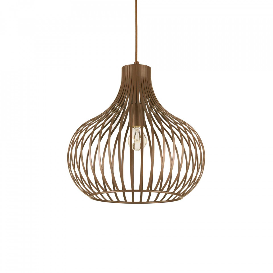 Pendul Onion 205298, 1xE27, maro, IP20, Ideal Lux