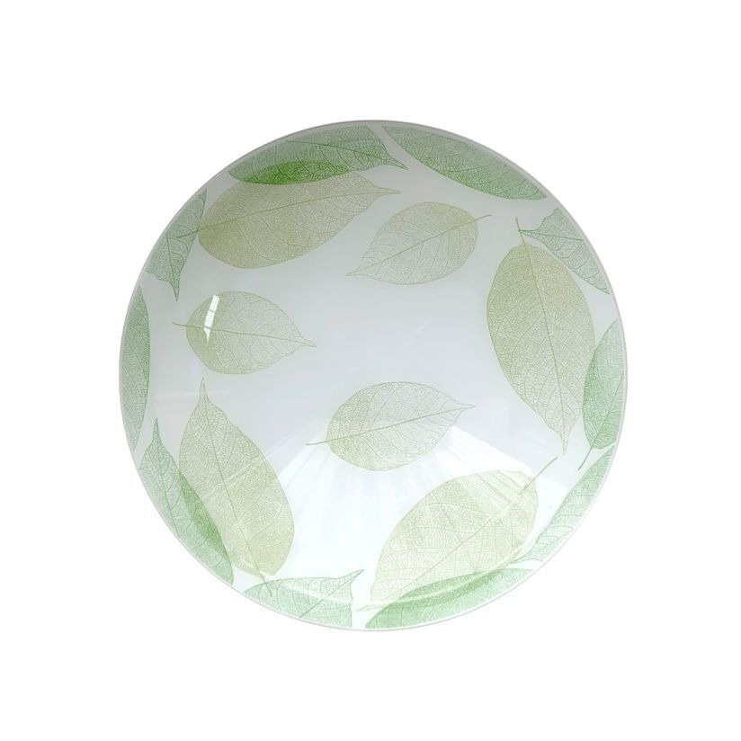 Plafoniera Herb, 1xE27, alba, verde, Klausen