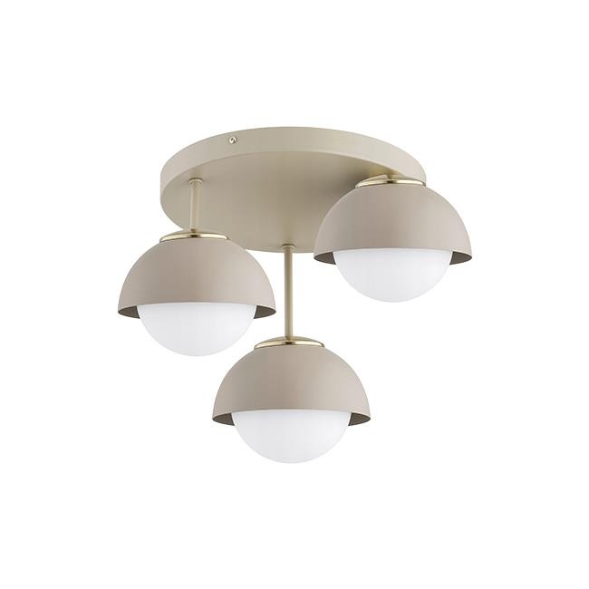 Plafoniera Tilon, 3xE27, IP20, bej casmir, Masterled
