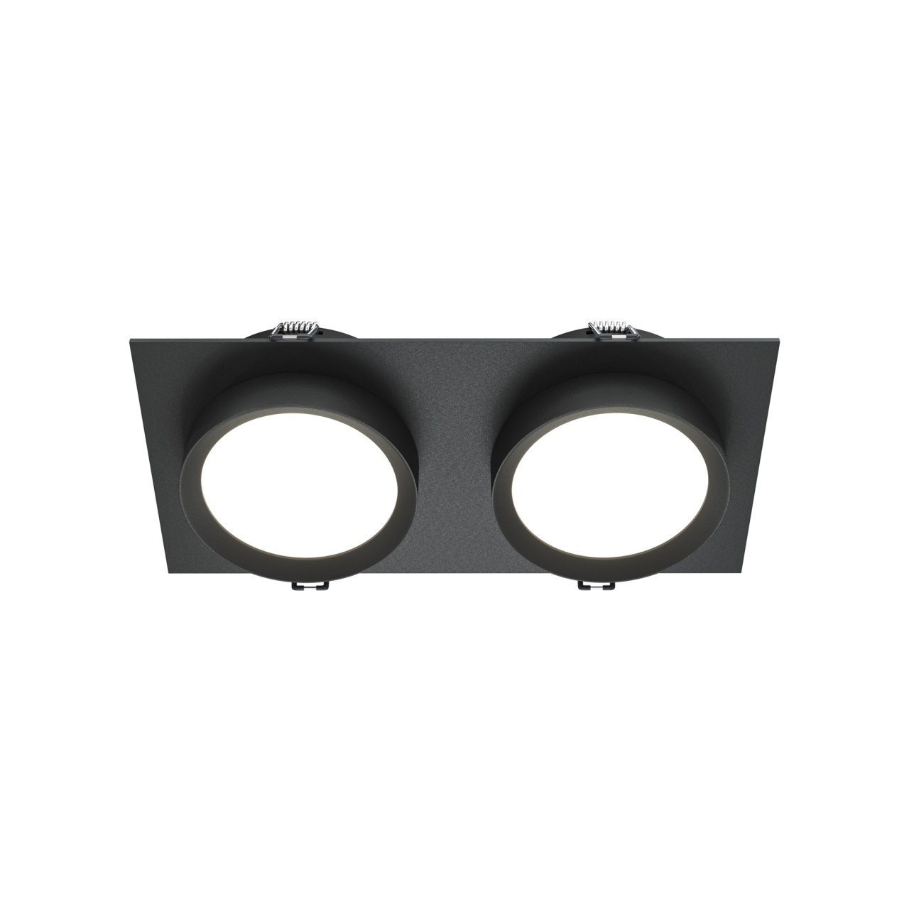 Spot Hoop, incastrat, 2xGX53, IP20, negru, Maytoni