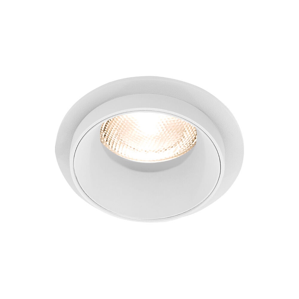 Spot incastrat rotund Alfa, alb, IP20, Braytron