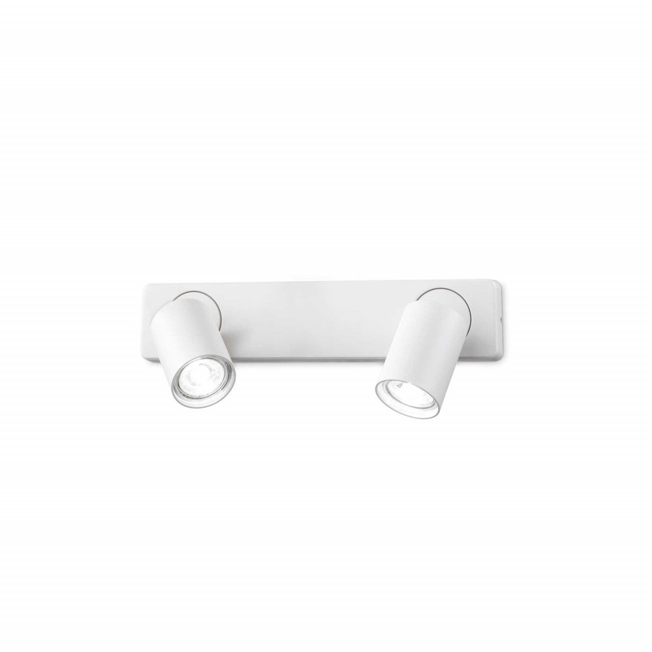 Spot Rudy 229041, orientabil, 2xGU10, alb, IP20, Ideal Lux