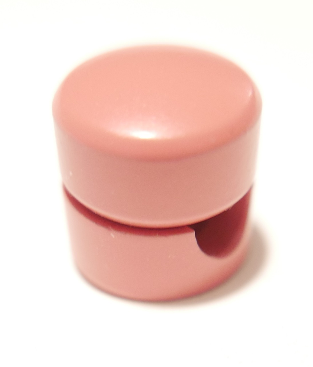 Suport cablu textil, 2x0.75 mm, metal, coral