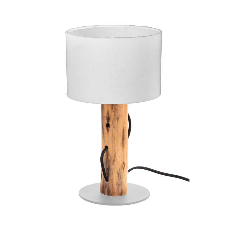 Veioza Norin, 1xE14, IP20, lemn natural, Globo Lighting