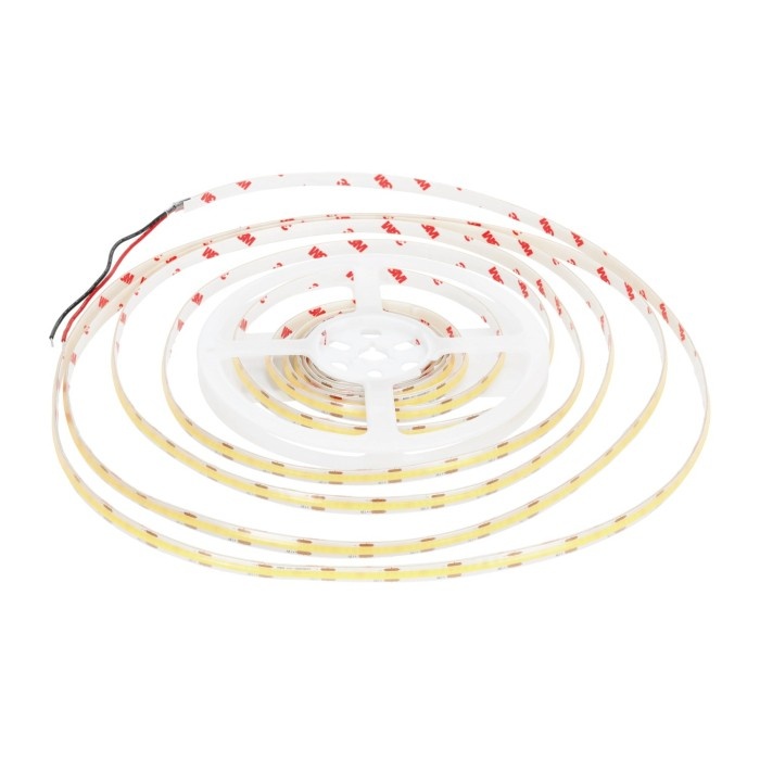 Banda led COB, lumina rece(6500K), 10W/m, 950lm/m, 320 leduri/m, 12V, IP65, Kobi