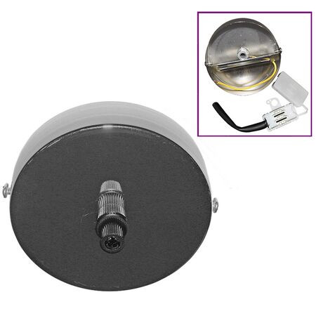 Baza din aluminiu pentru pendul, crom, Lumen