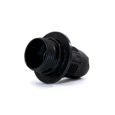 Dulie E14 plastic, cu inel, neagra, Strohm