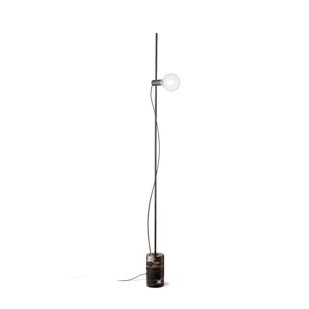 Lampadar Eva 1xE27, IP20, negru, Ideal Lux