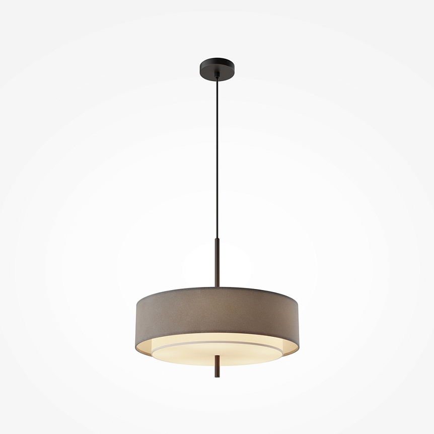 Pendul Bergamo 5xE27, IP20, negru, Maytoni
