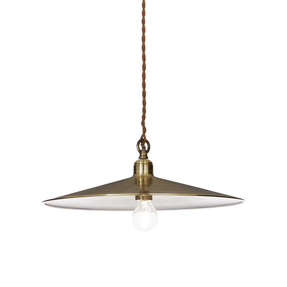 Pendul Cantina 112701, 1xE27, bronz, IP20, Ideal Lux