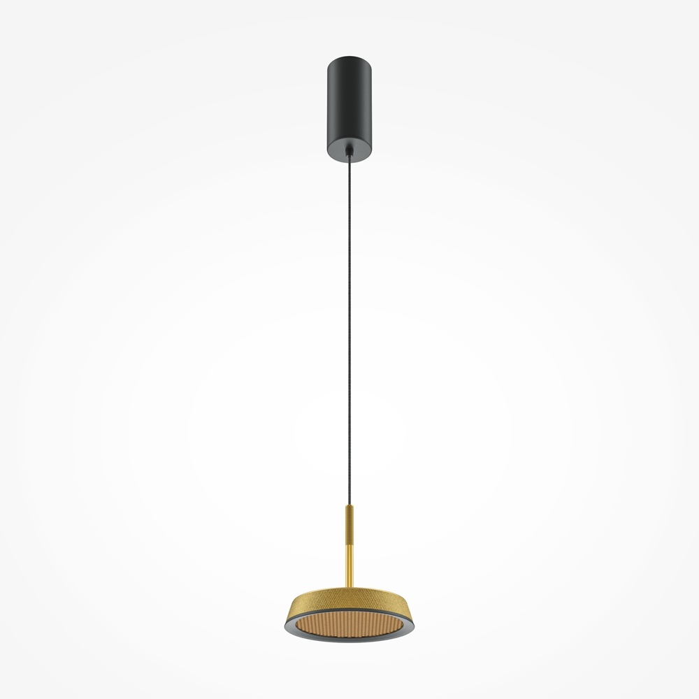Pendul El, 12W, lumina calda(3000K), negru, Maytoni
