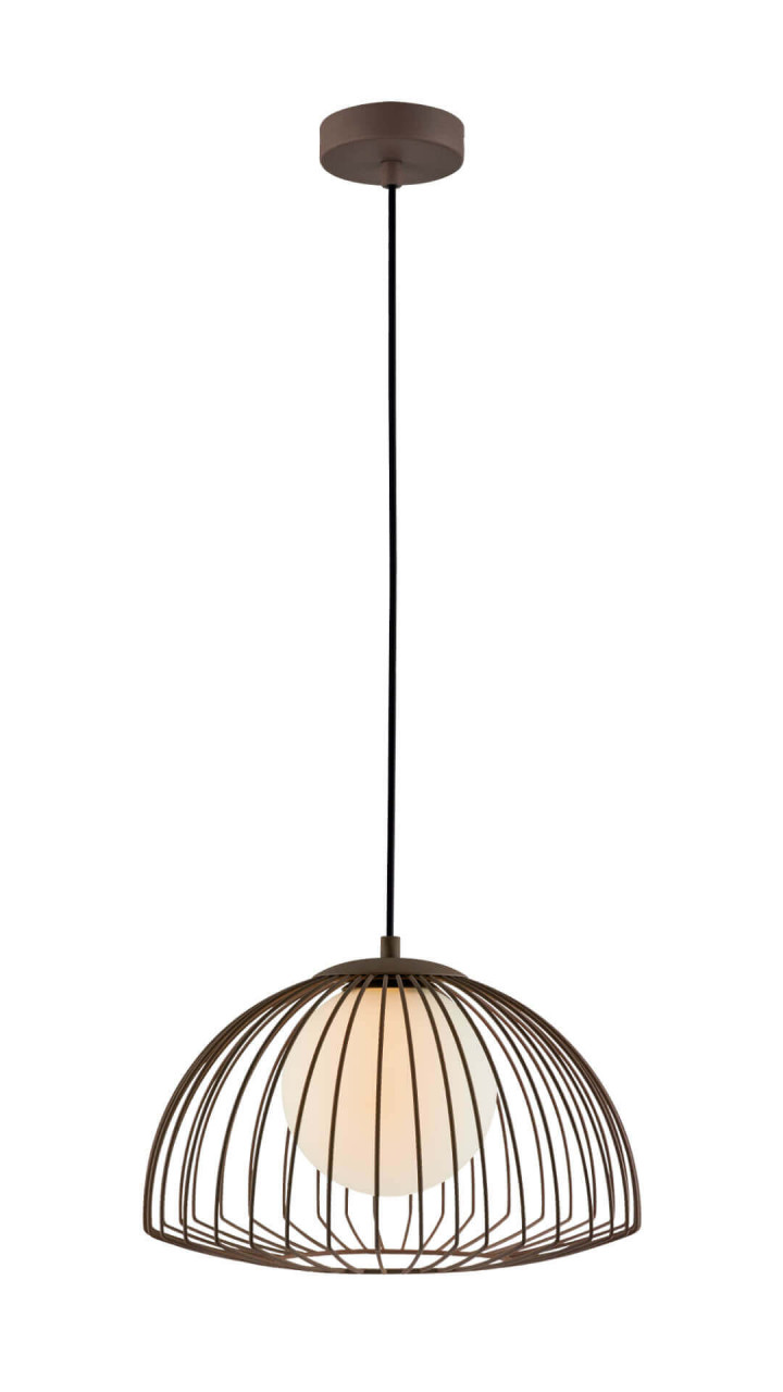 Pendul Grid KL111027, 1xG9, maro, IP20, Klausen