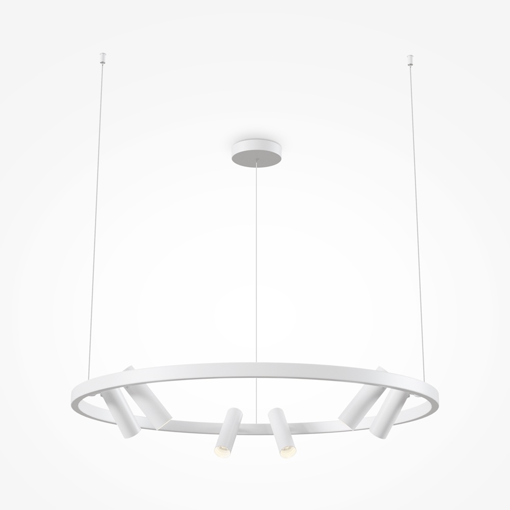 Pendul Satellite, 42W, lumina calda (3000K), alb, Maytoni