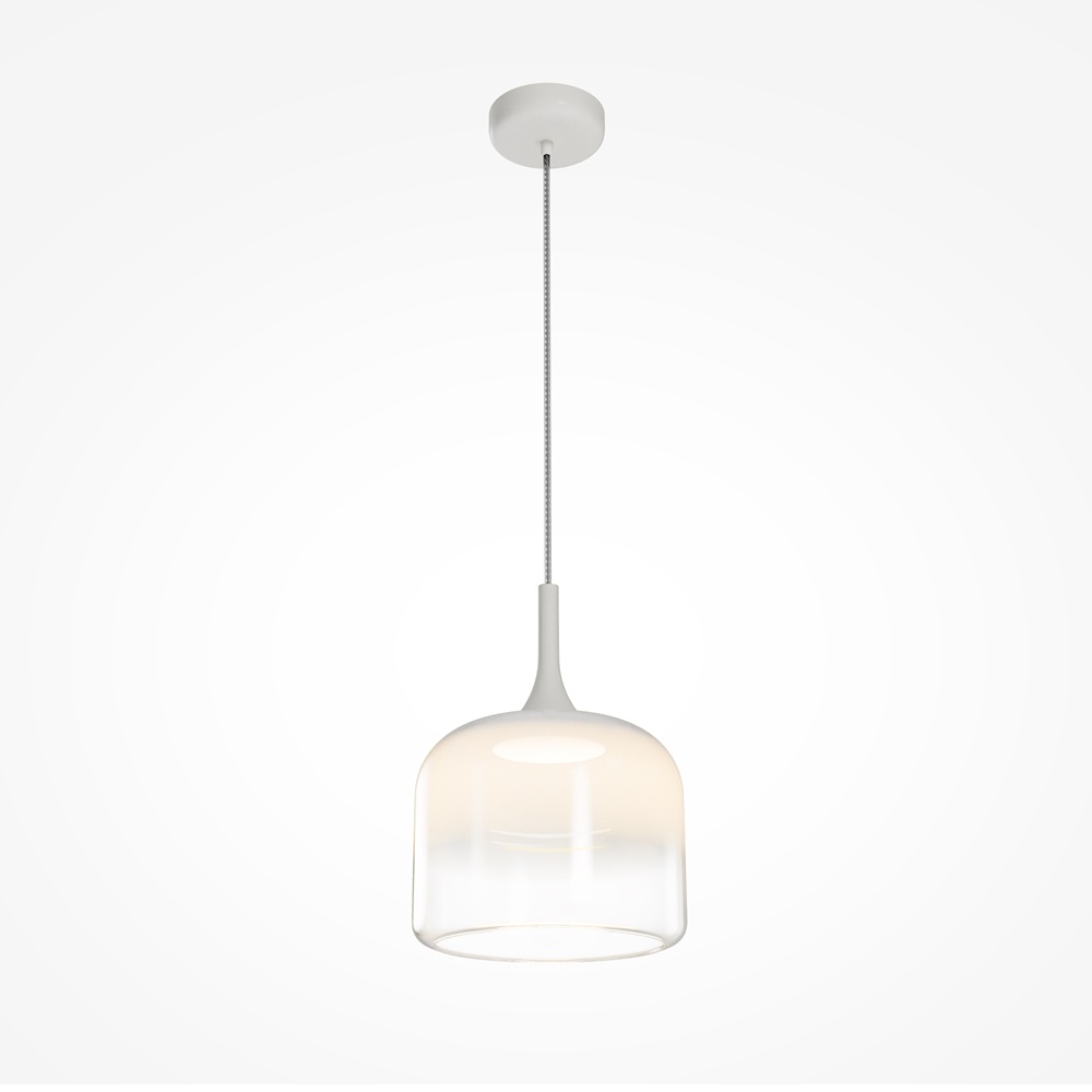 Pendul Spirito, 12W, lumina calda (3000K), alb, Maytoni