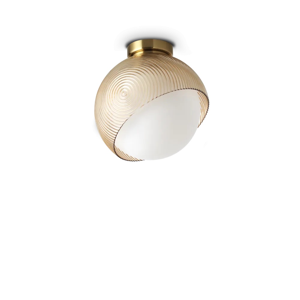 Plafoniera Bloom D22 1xE27, IP20, aurie, Ideal Lux