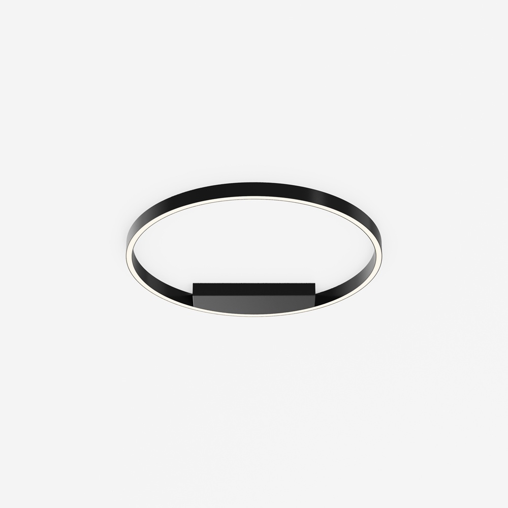 Plafoniera Rim, 35W, dimabila, neagra, Maytoni