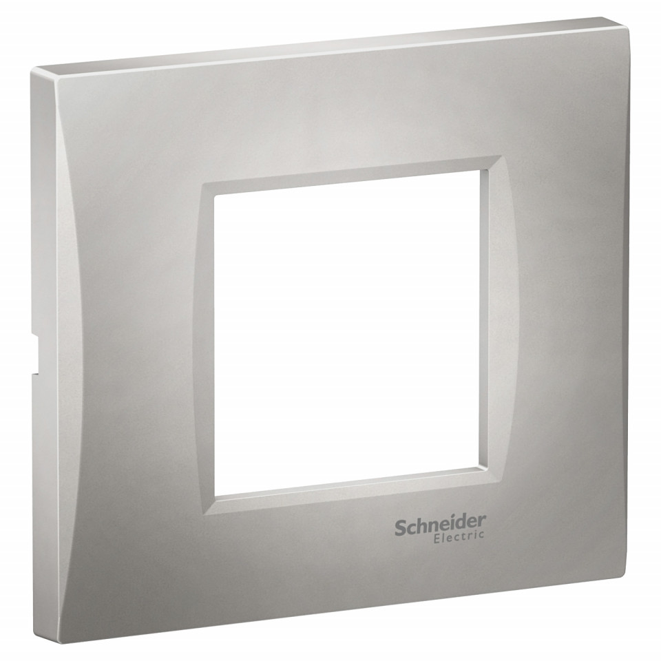 Rama 2 module curbata, argintiu, Schneider Easy Styl